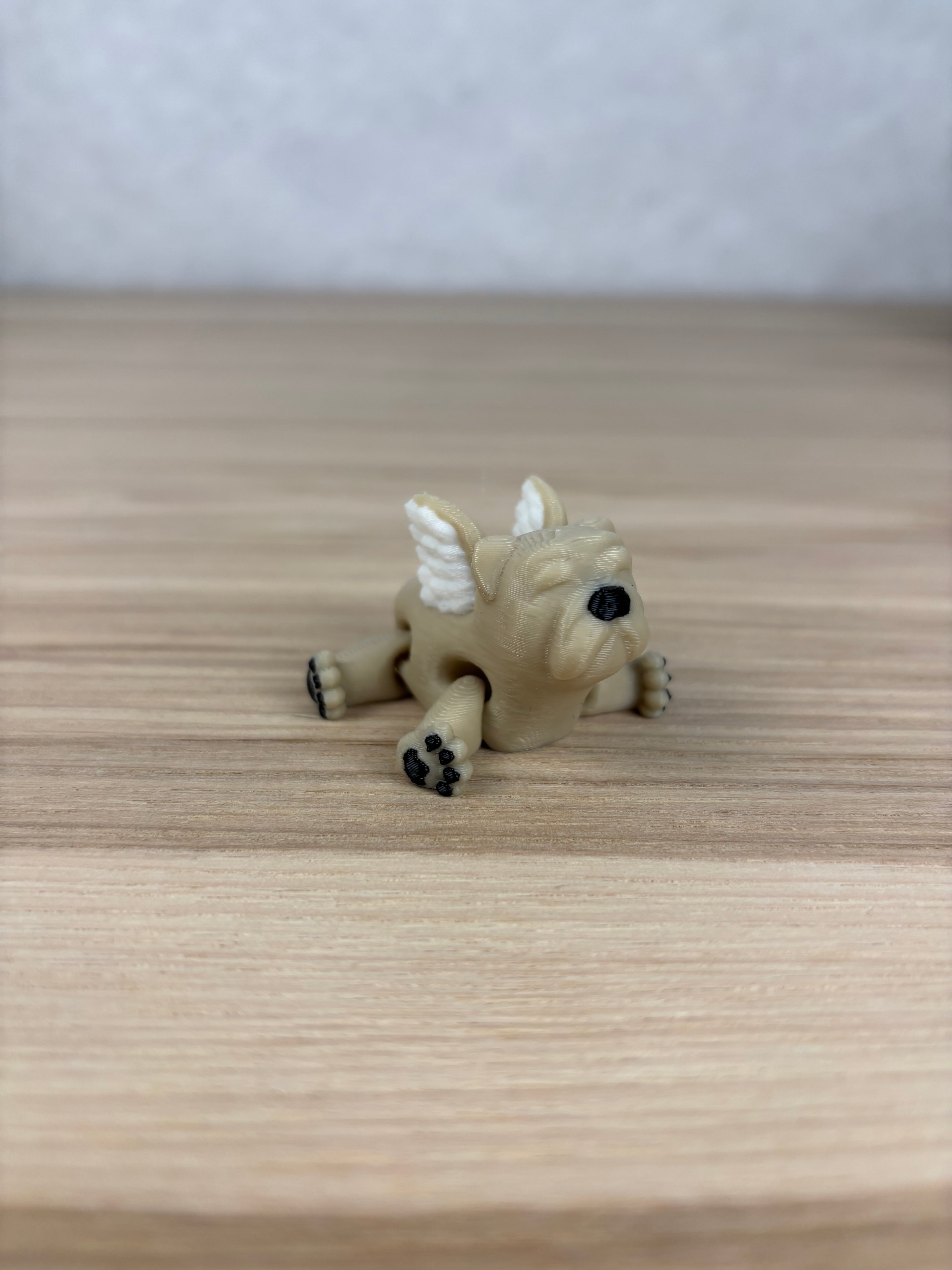 Rosie the bulldog 3d model