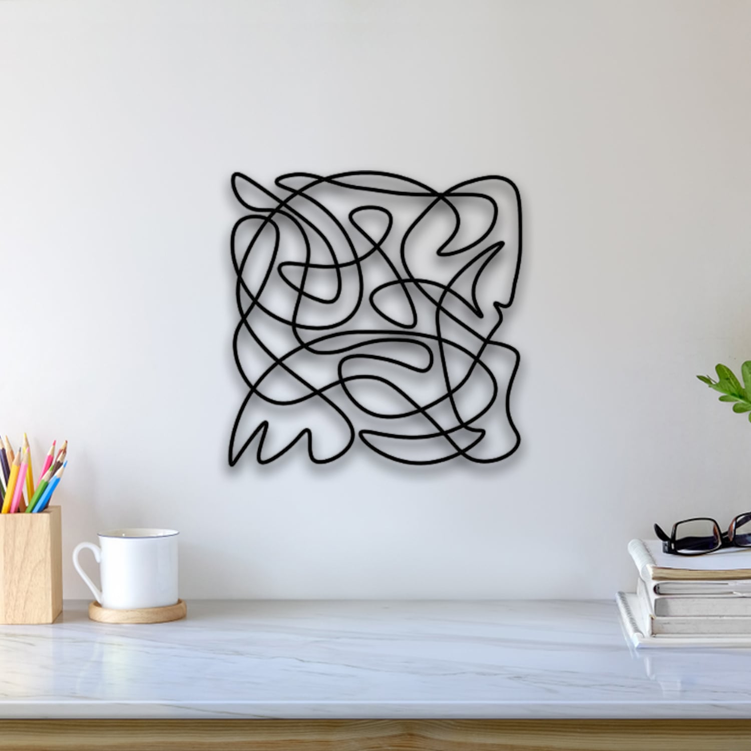 Abstract Wall Art 3d model