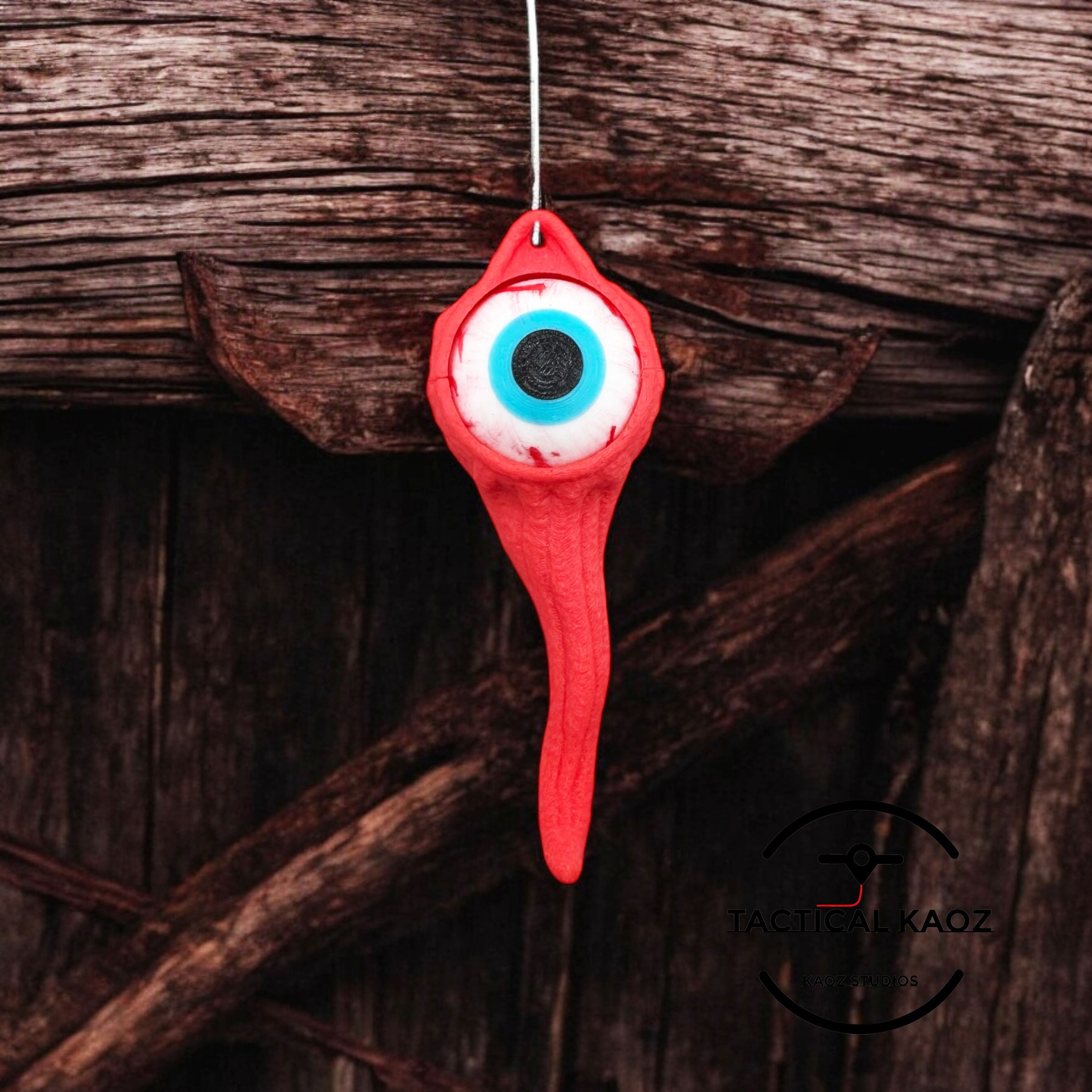 Spinning Eyeball Prop β Print-in-Place & Animatable 3d model