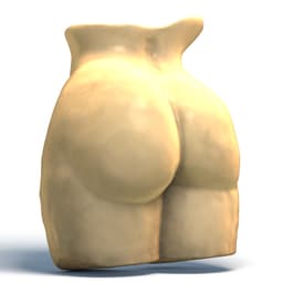 Abstract Female Body Sculpture for Home Decor 3d model