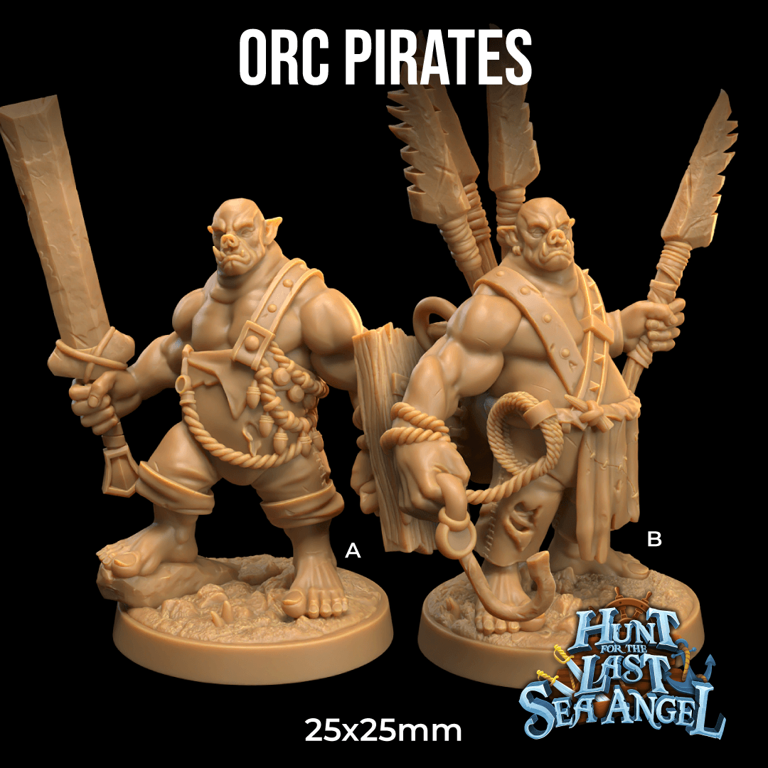 Orc Pirates 3d model