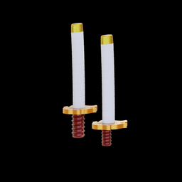 Rengoku Pool Noodle Sword 3d model