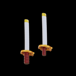 Rengoku Pool Noodle Sword 3d model