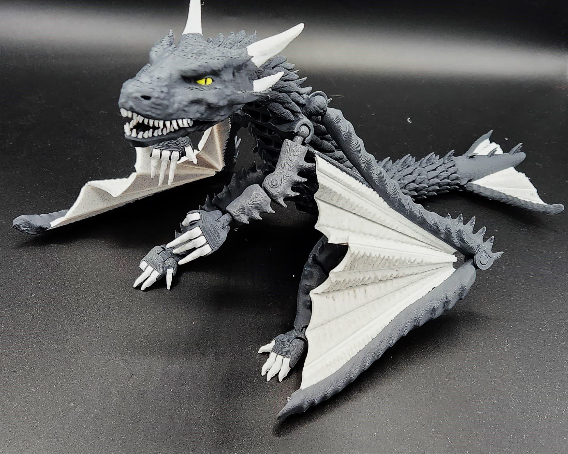 FINAL FLEXI DRAGON 3d model