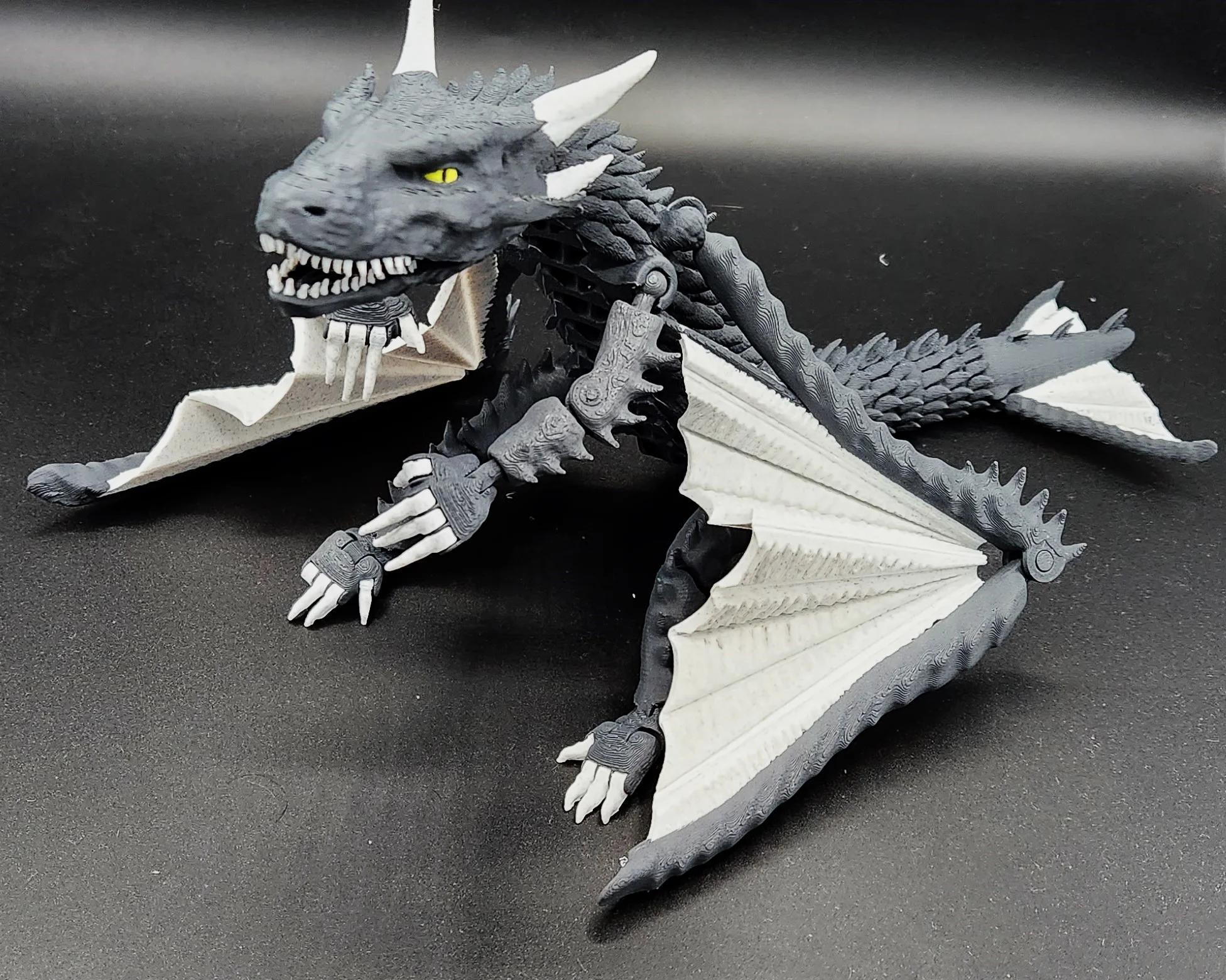 FINAL FLEXI DRAGON 3d model