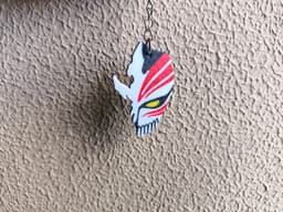 Ichigo Hollow Mask Keychain – Bleach Anime 3d model