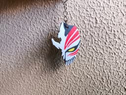 Ichigo Hollow Mask Keychain – Bleach Anime 3d model
