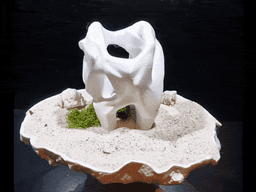Unique Design Fish Cave for Cichlids & Pleco | 3D Printable Aquarium Fish Hide | Natural Rock Design 3d model