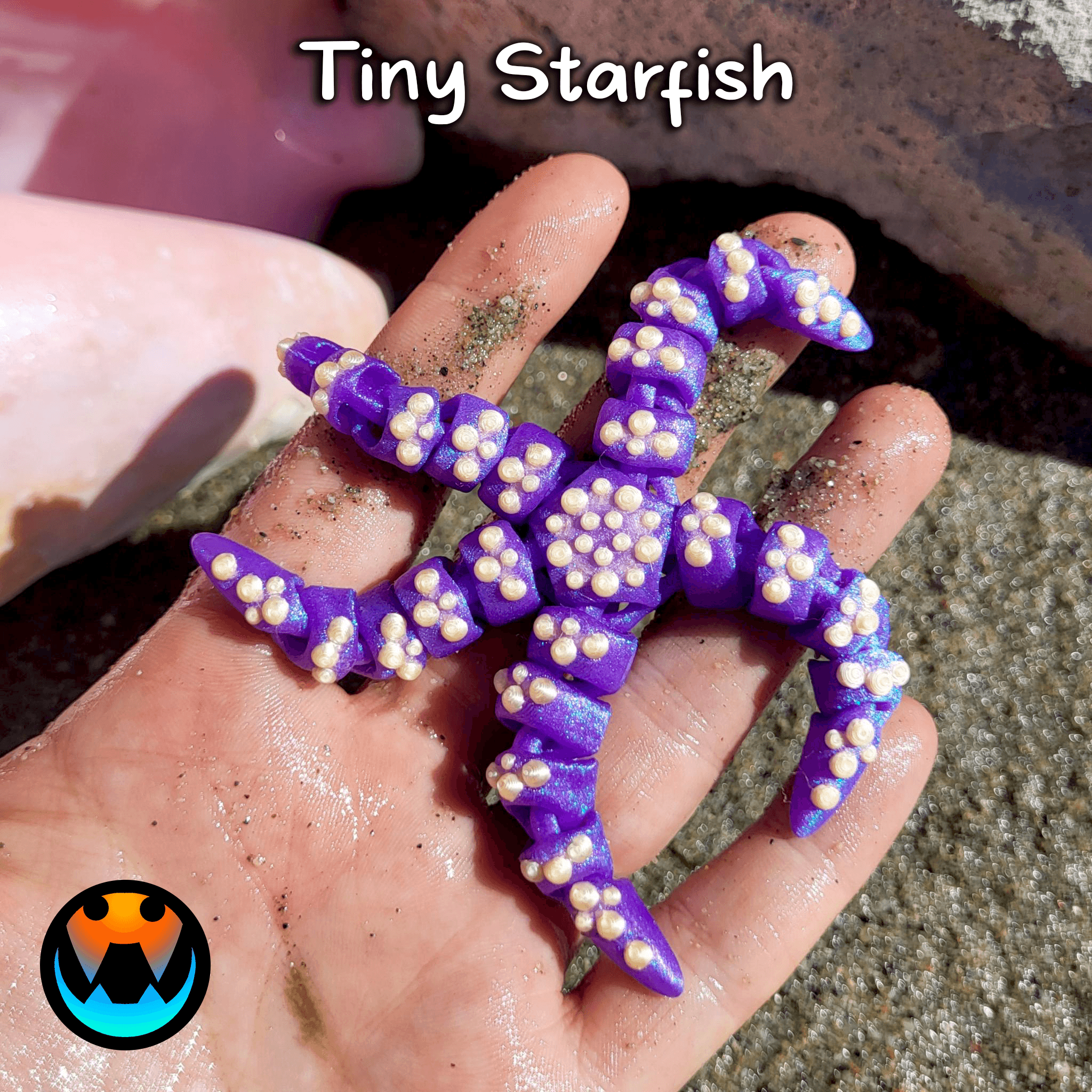 Tiny Starfish 3d model