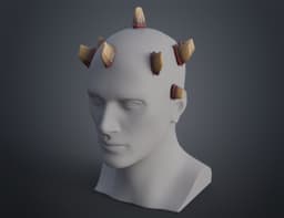 Darth Maul horns 3d model