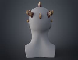 Darth Maul horns 3d model