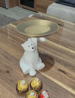 POLAR BEAR WITH TABLET / MOTHERSDAY + CANDY EDITION (POLAR BUDDYS) 3d model