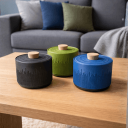 LITTLE BOXES WITH COVER (STACKABLE) / BOXES / MODERN HOMEDECOR / ORGANIZER / SNACK BOX / LID 3d model