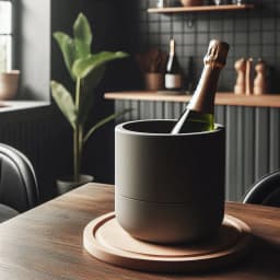 Minimalist Design Champagne Cooler 3d model