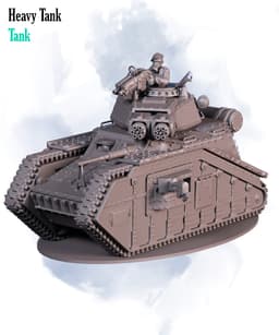 Heavy tank 3d model