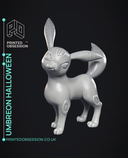 Umbreon Halloween - Pokemon - Fan Art 3d model