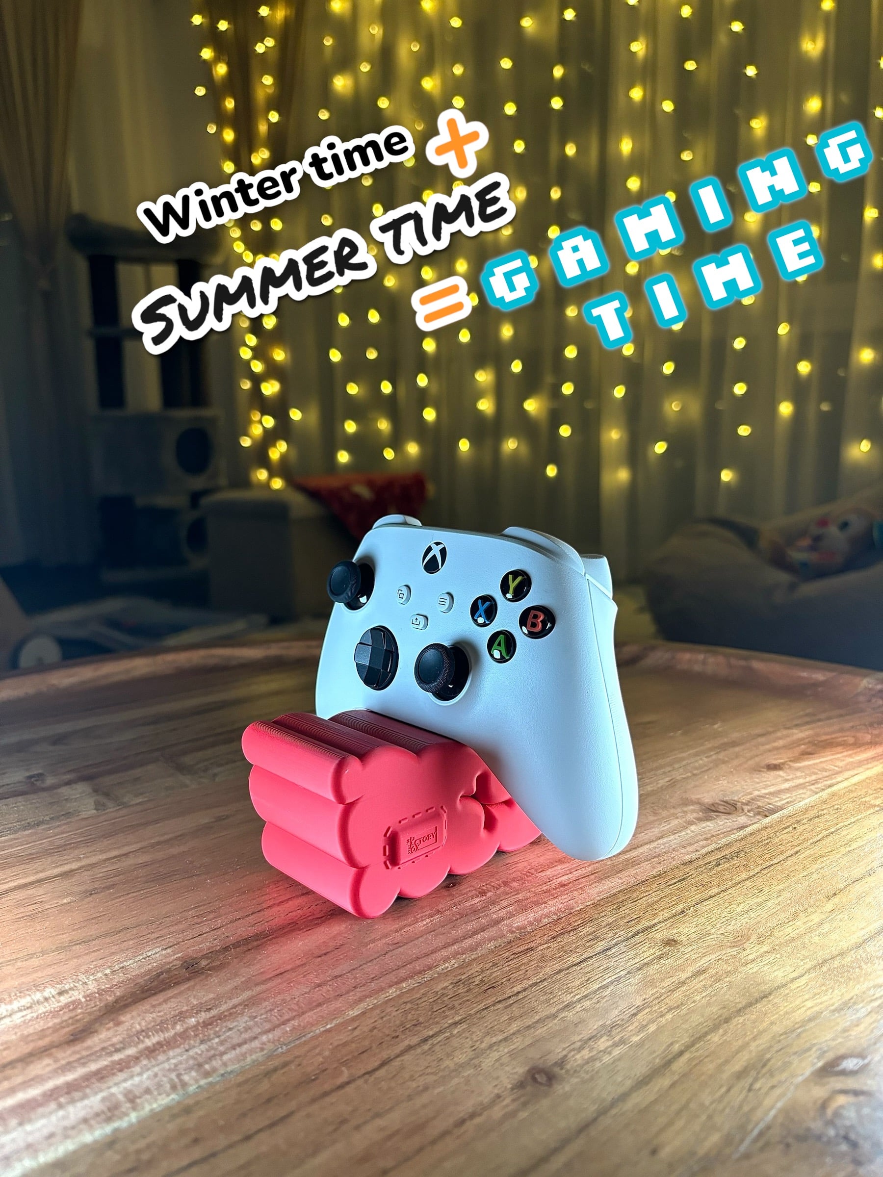 Double Controller Stand - Beach Version 3d model