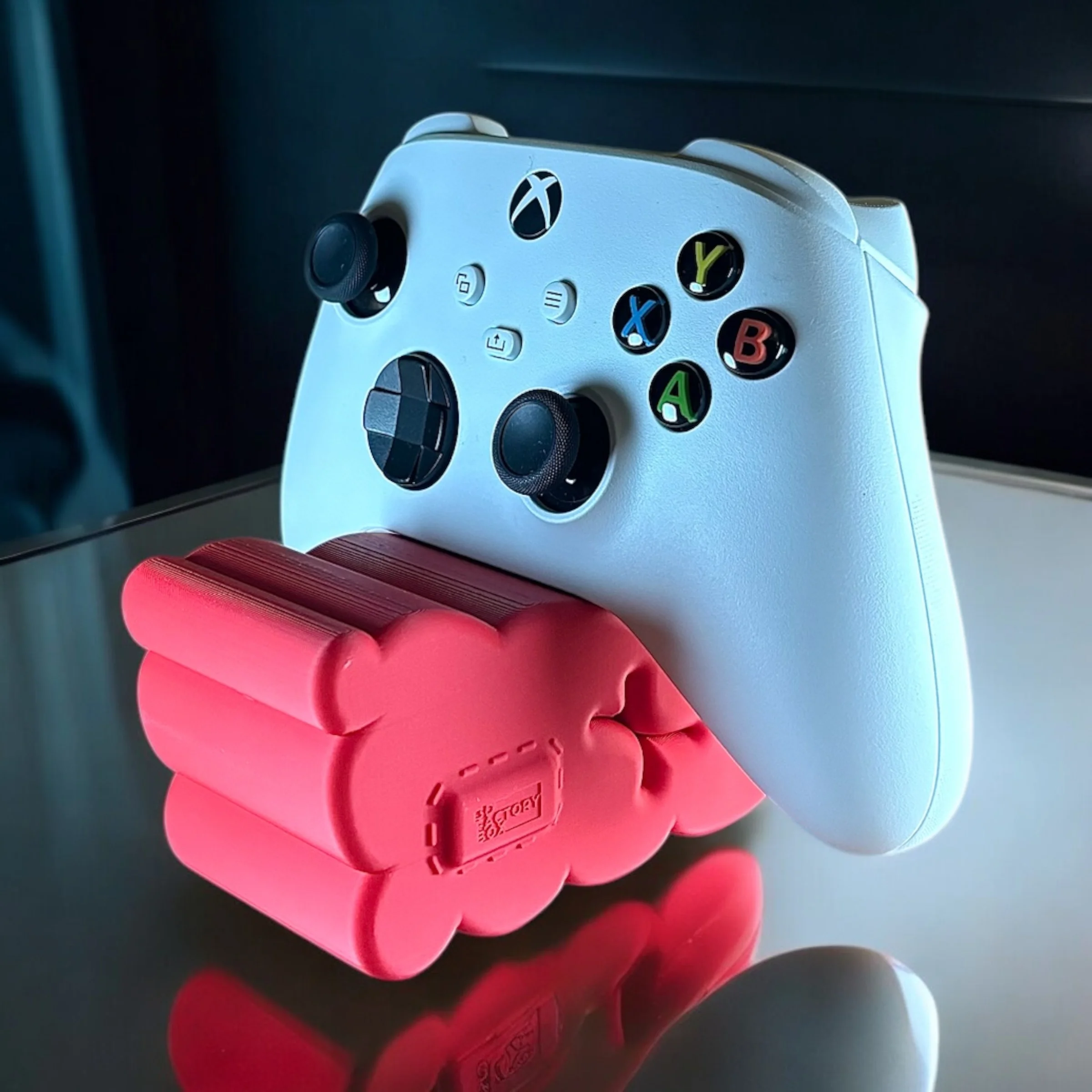 Double Controller Stand - Beach Version 3d model
