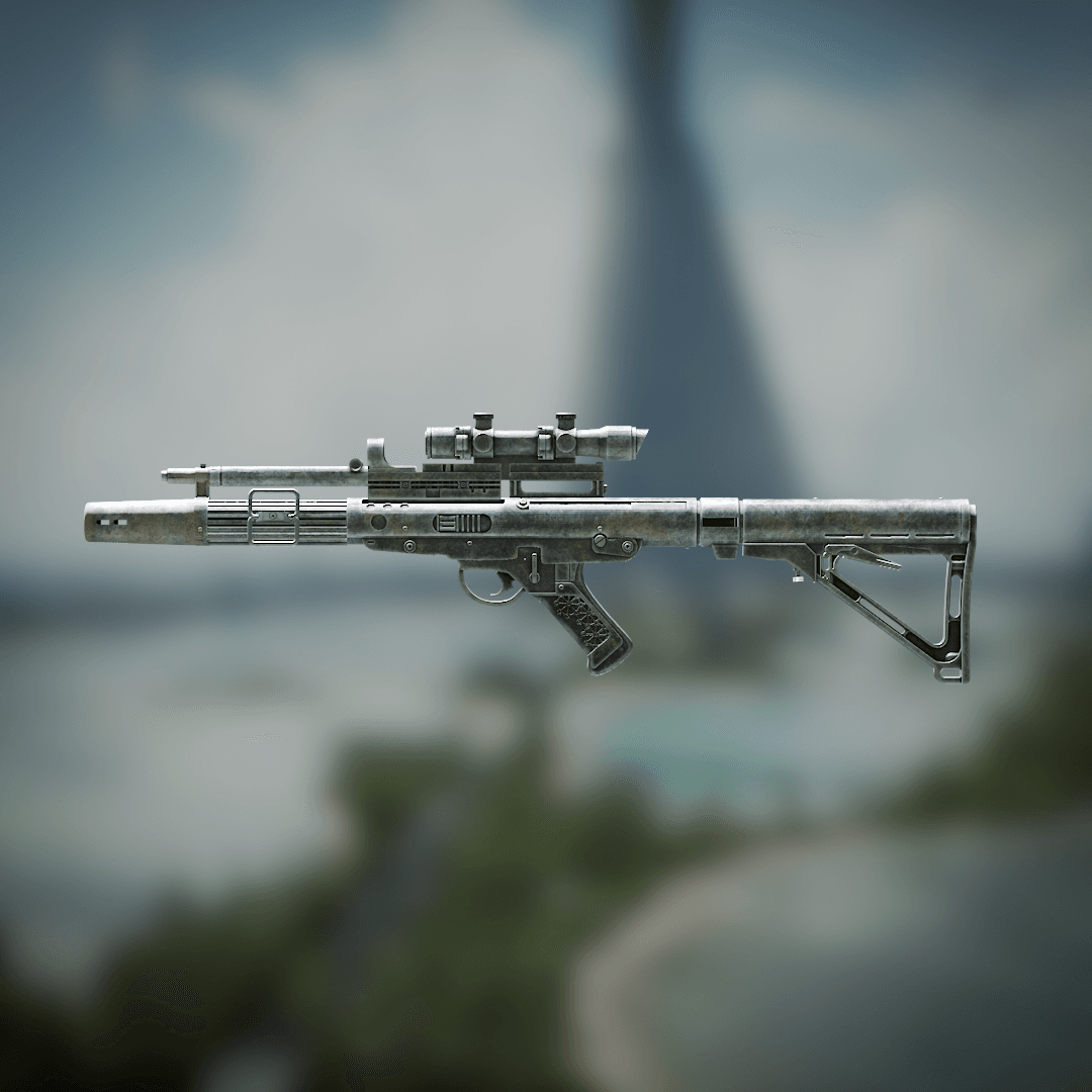 DH-17 Blaster Rifle 3d model