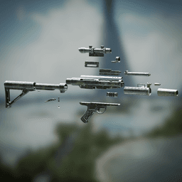 DH-17 Blaster Rifle 3d model