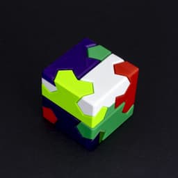 Tsugite Cube 2x2 Puzzle 3d model