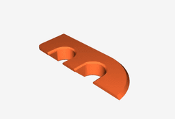 Desk cap pipe 3d model