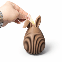 JAPANDI BUNNY PIGGY BANK / MONEY BANK / CUTE EASTER GIFT / EASTER DECOR / MODERN EASTER DECOR 3d model