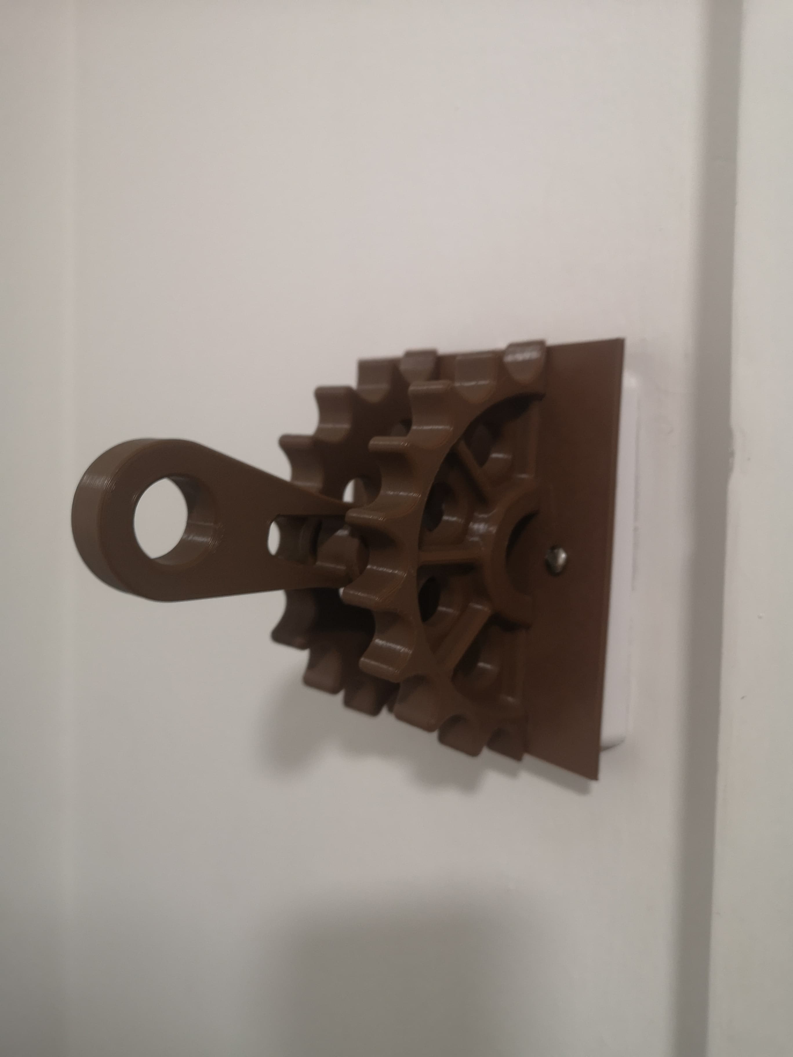 SteamPunk Lightswitch UK Adapter 3d model