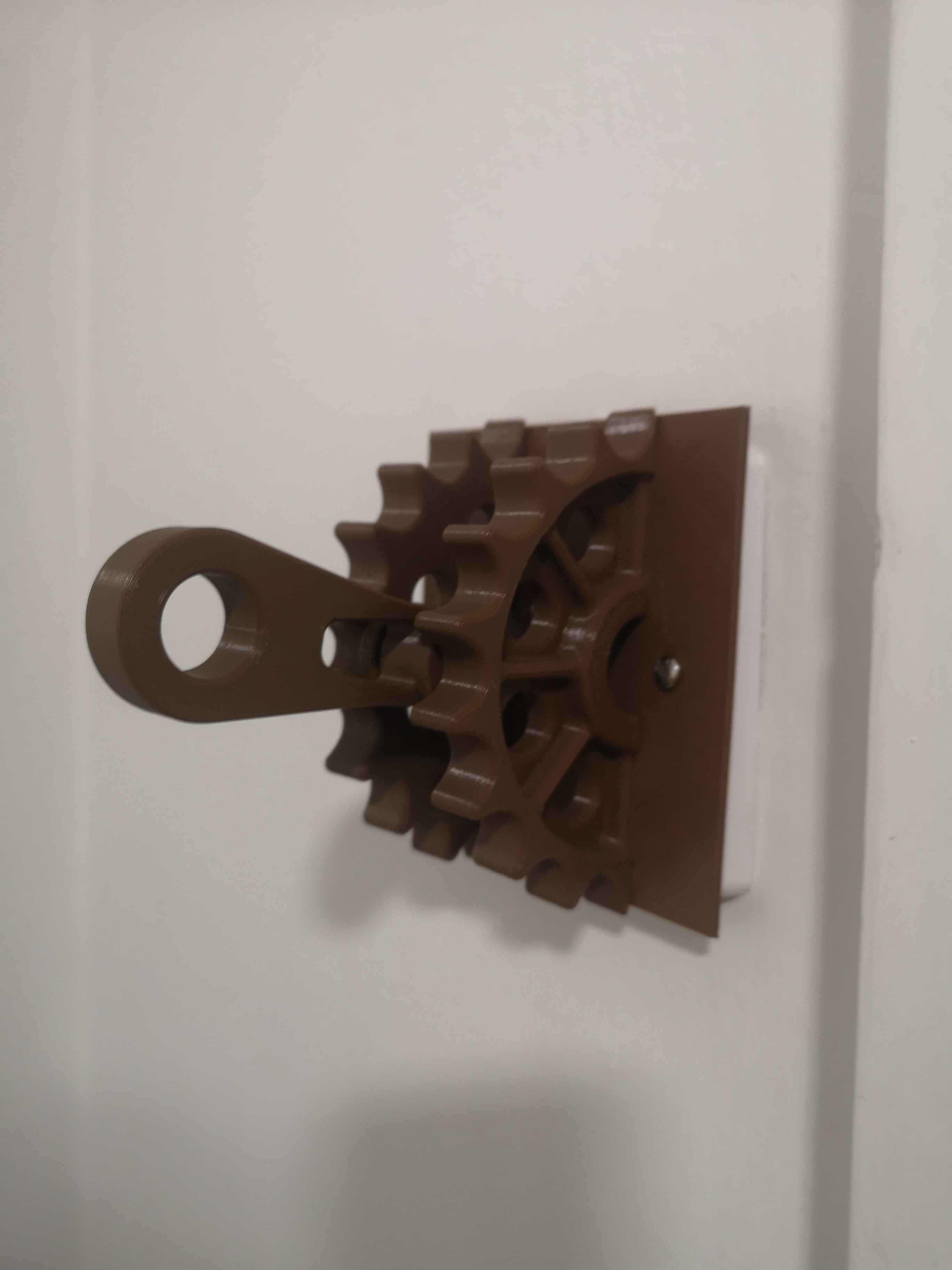SteamPunk Lightswitch UK Adapter 3d model