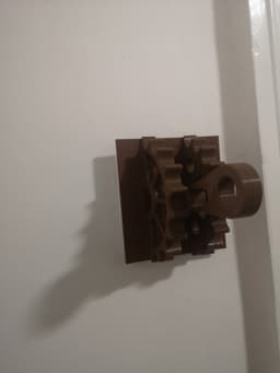 SteamPunk Lightswitch UK Adapter 3d model