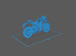 Suzuki - GSX8 Wall Art 3d model