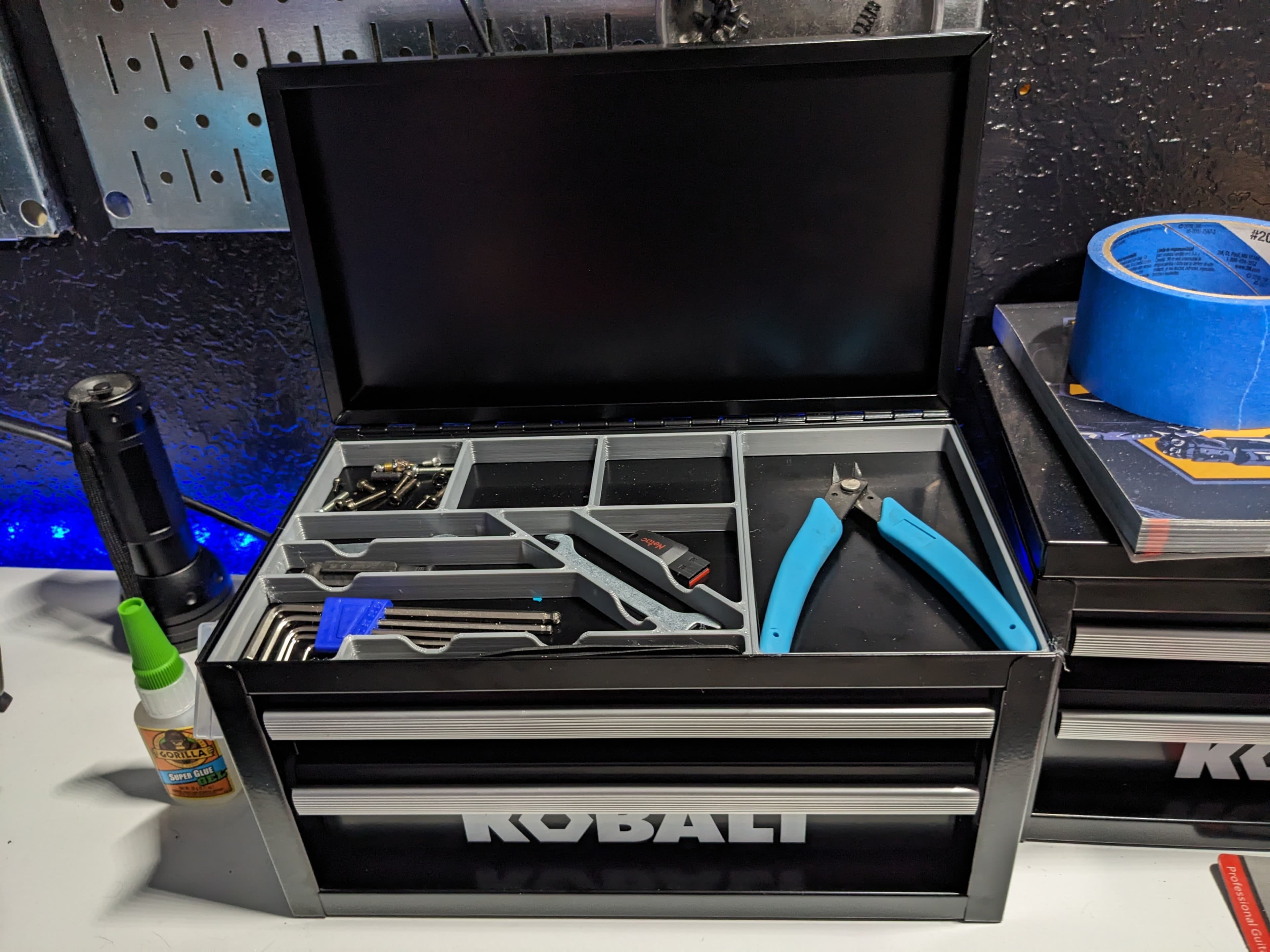 Kobalt Mini Tool Box Organizer 3d model