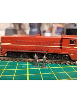 N scale NS personeel 12 figuren - set #1 3d model