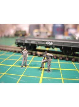 N scale NS personeel 12 figuren - set #1 3d model