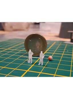 N scale NS personeel 12 figuren - set #1 3d model