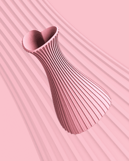 H33WORKS Valentine Vase 3d model