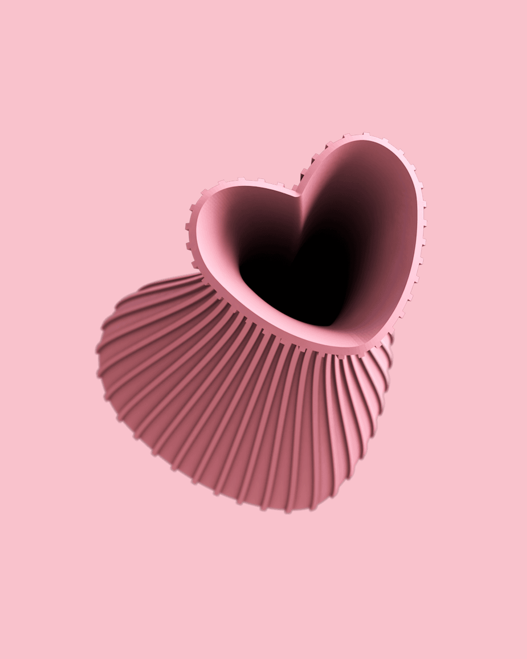 H33WORKS Valentine Vase 3d model
