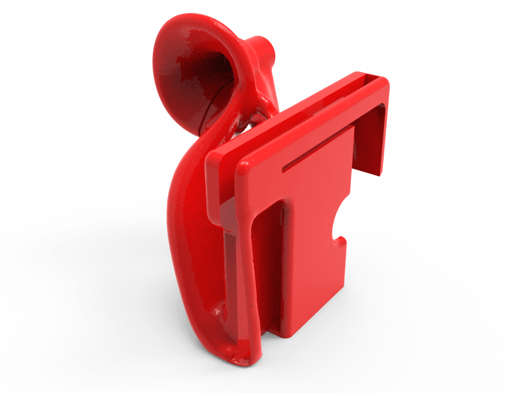 filament guide using filament tube 3d model