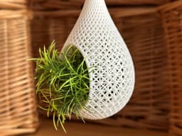 Teardrop Pod (FCC Lattice) 3d model