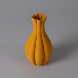Vase CLAIRE - Elegant Vase with a Playful Twist 3d model