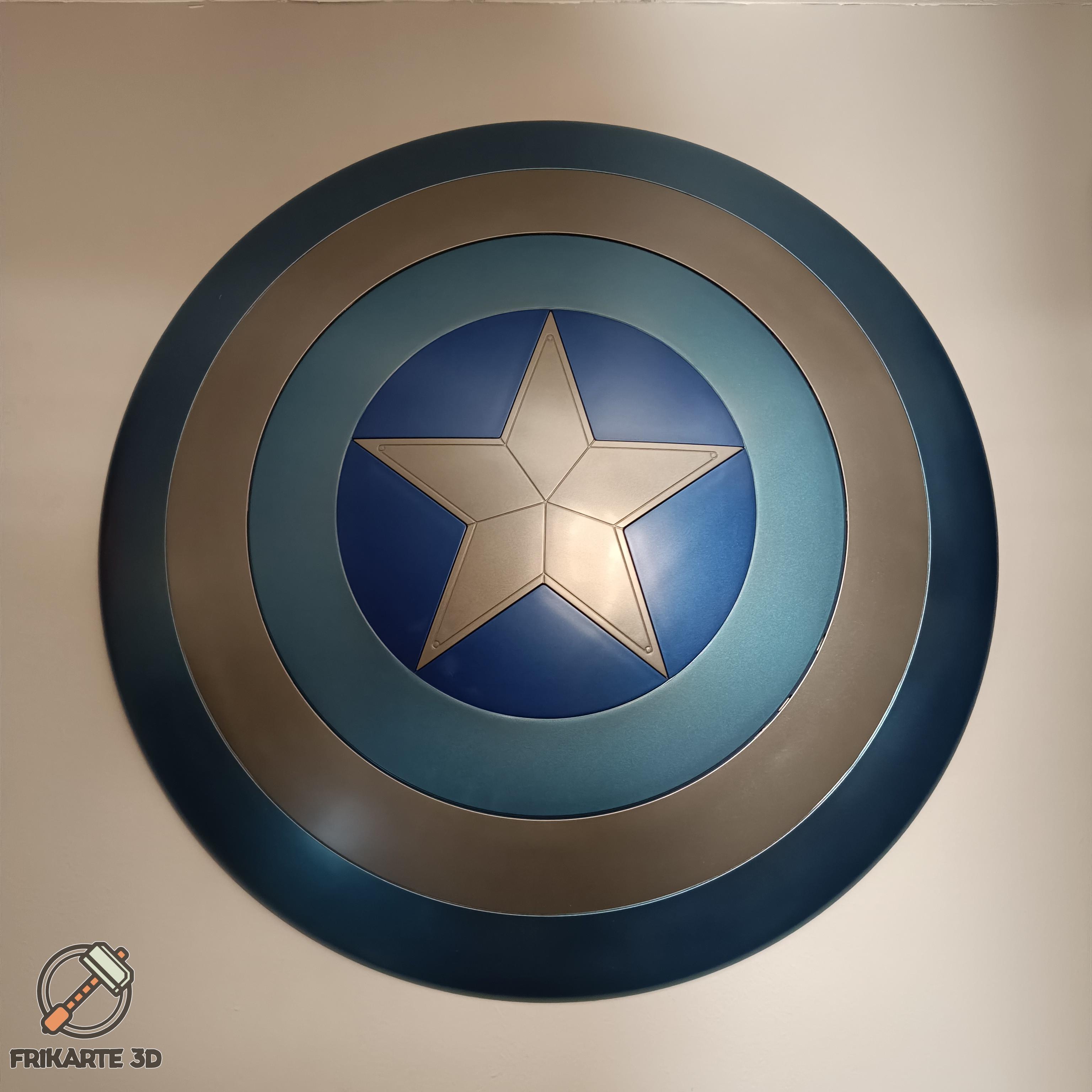 Captain America Shield Invisible Wall Mount 🌟 3d model