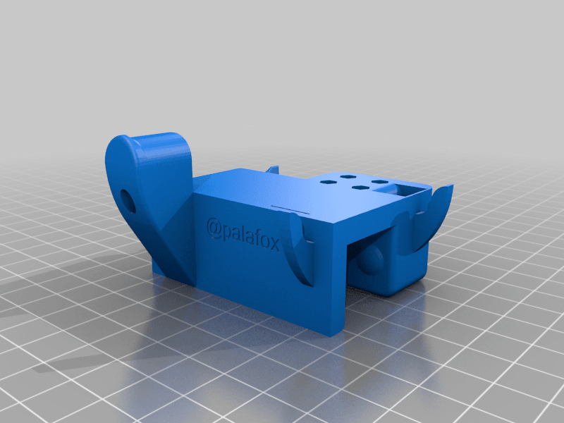 CR10sPRO tool holder 3d model