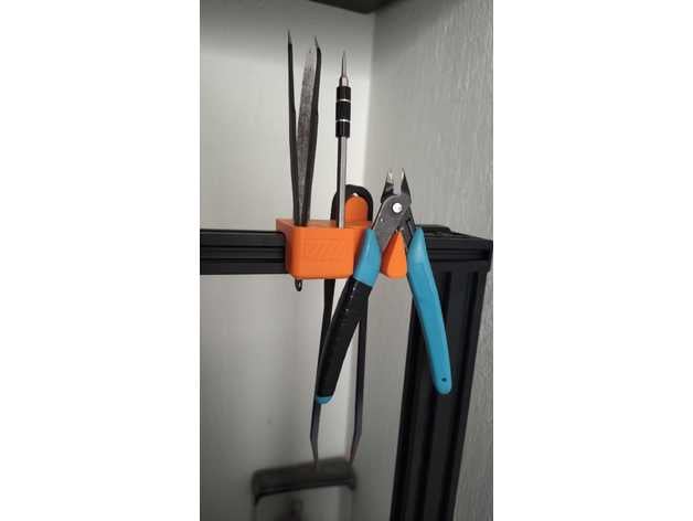 CR10sPRO tool holder 3d model