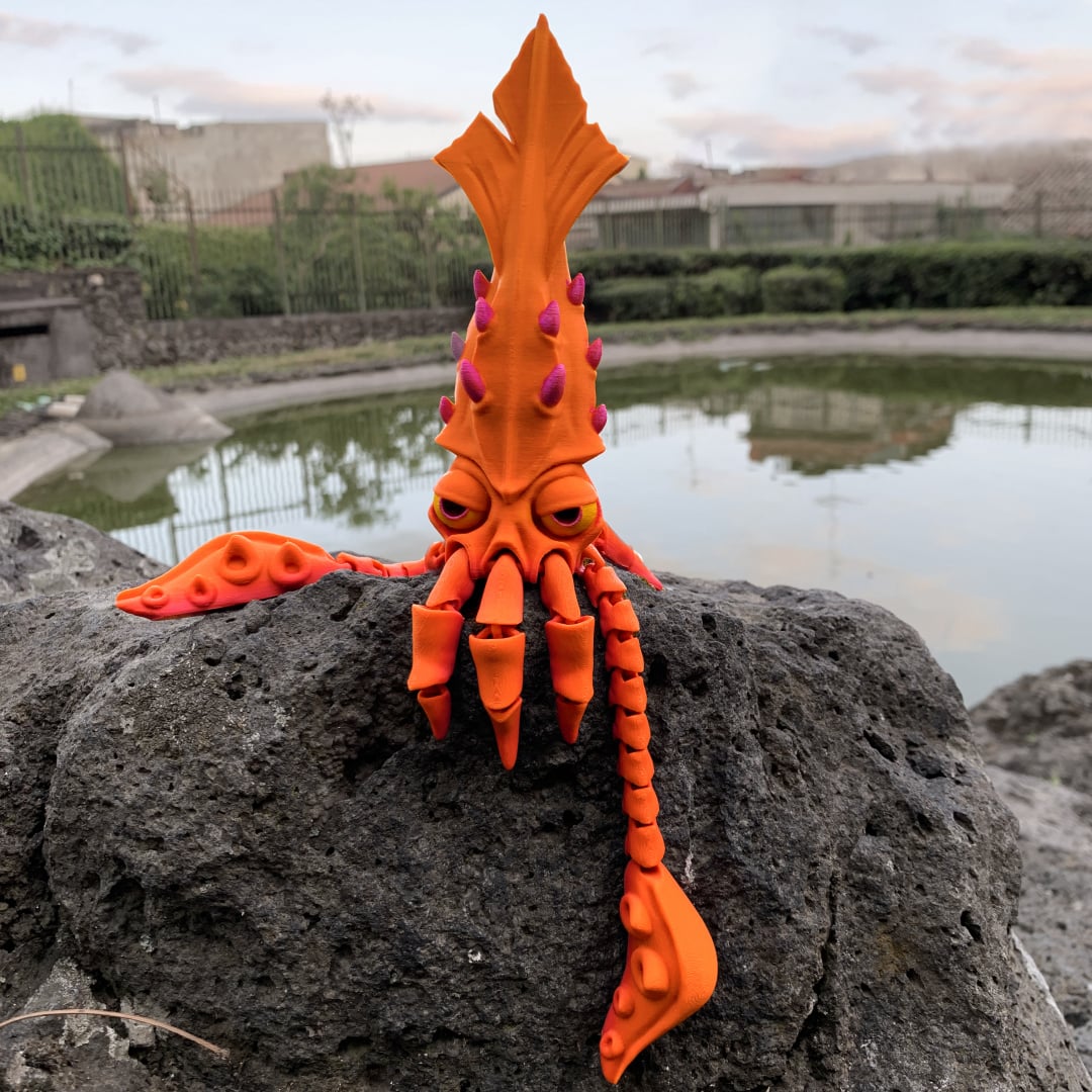 Giant Squid 3d model