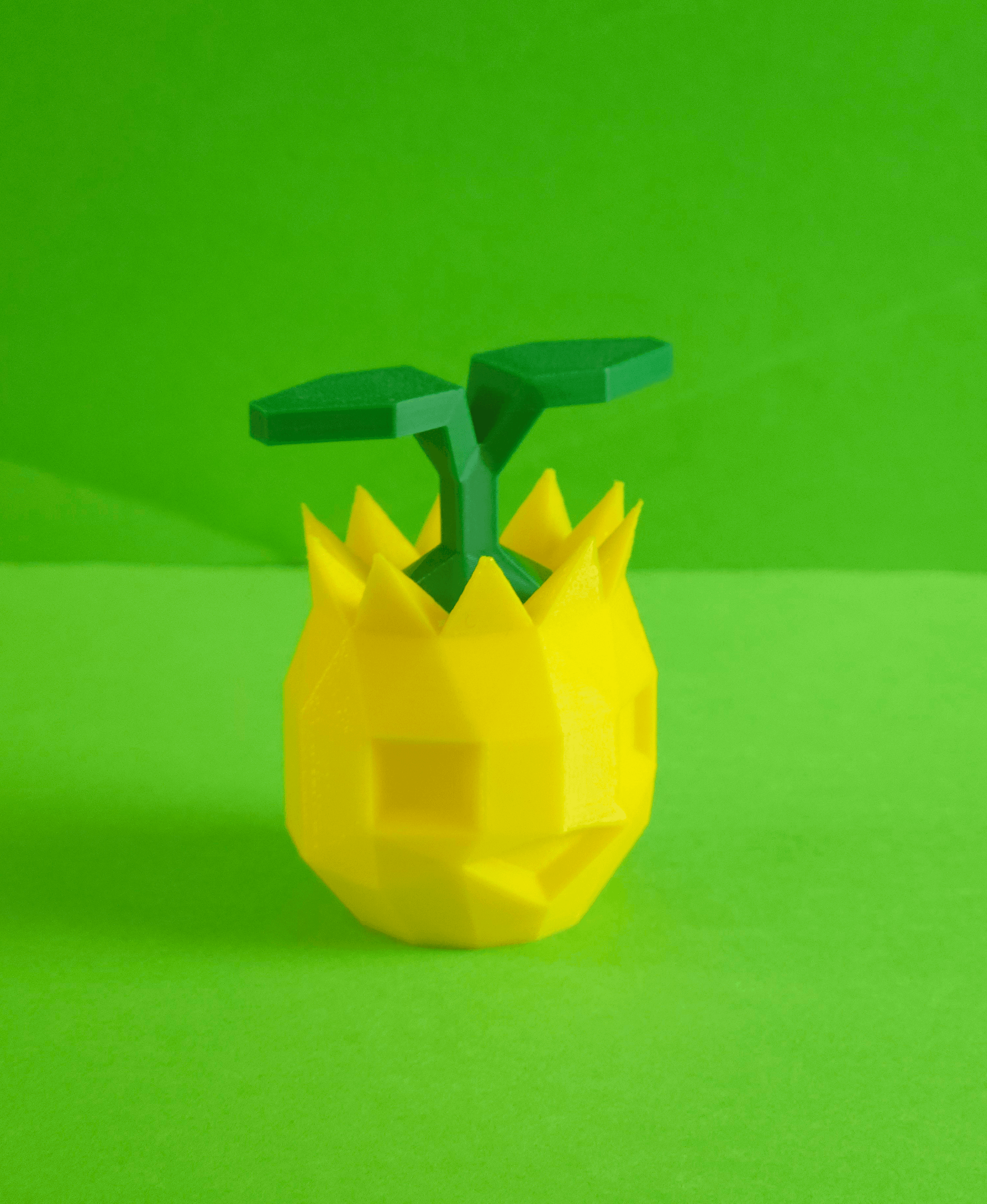 Sunkern Low Poly Pokemon 3d model