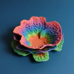 Bowl “Reniformis Coral” 3d model