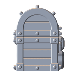 Treasure Chest Tabletop Game Basing Bits 3D Printable STL 3d model