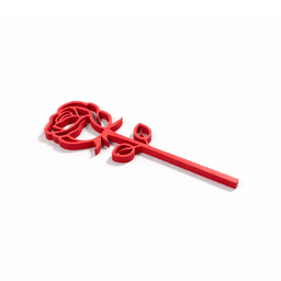 VALENTINES ROSES / GIFT FOR VALENTINES DAY / STANDING VALENTINES ROSE 3d model