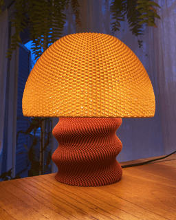 Musho Table Lamp - Mushroom Lamp - Lamps & Lighting by Lunfardo 3d model