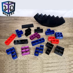 3D puzzle Tetris like 3d model